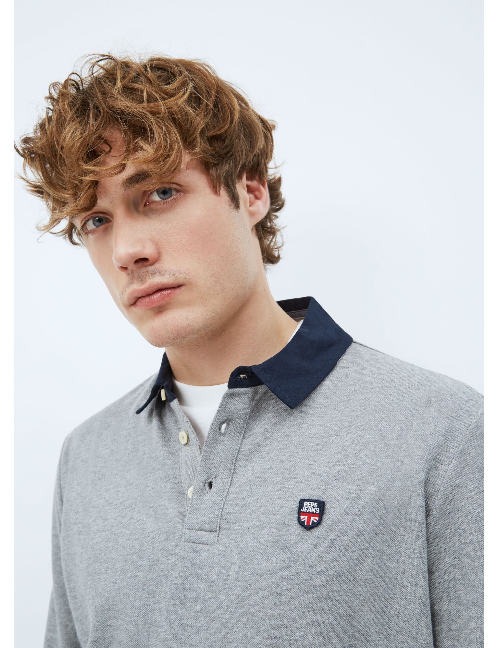 Pepe Grey Pepe Men Polo