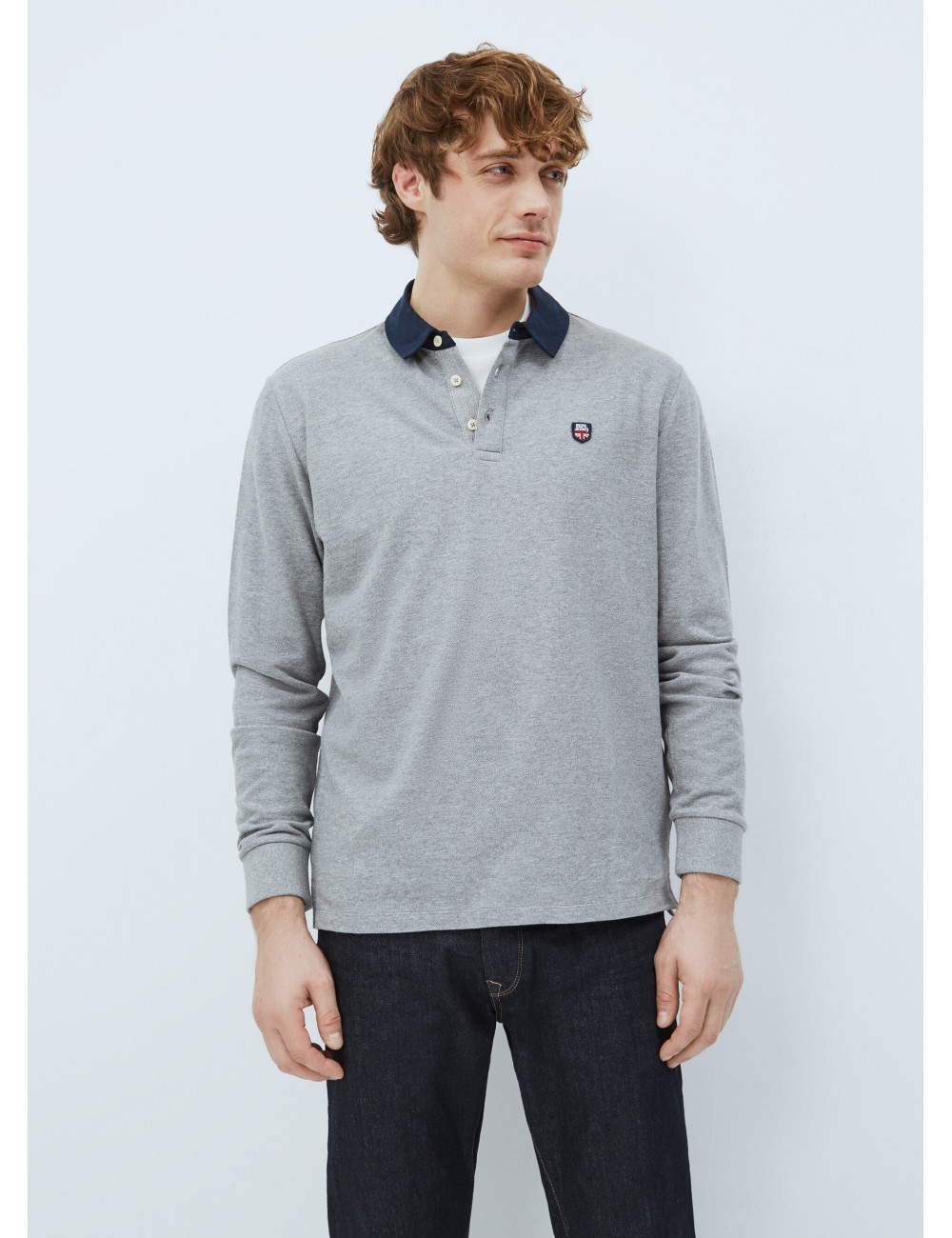 Pepe Gray Pepe Men Polo