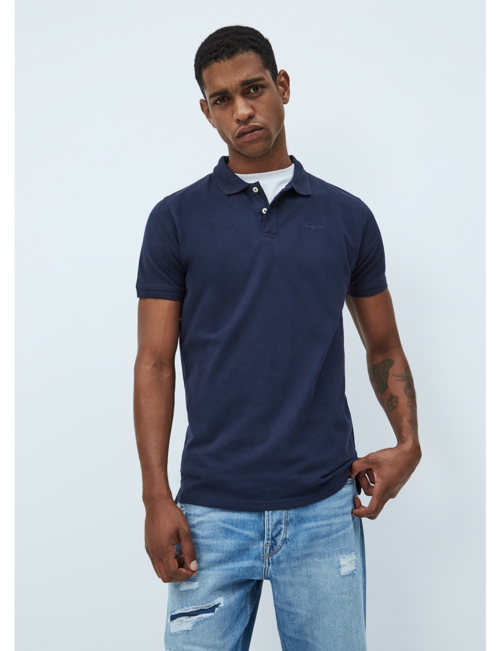 POLO HOMBRE PEPE JEANS AZUL MARINO