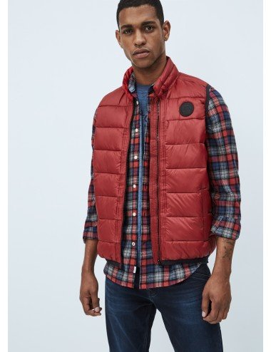 CHALECO HOMBRE PEPE JEANS BURDEOS