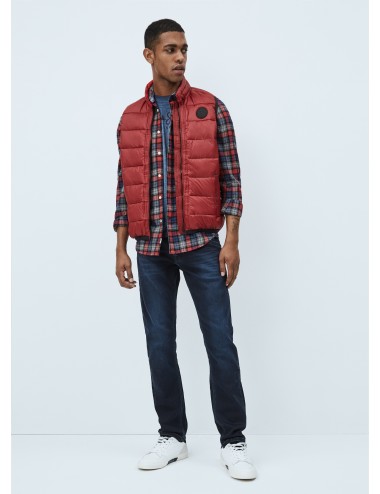 CHALECO HOMBRE PEPE JEANS BURDEOS