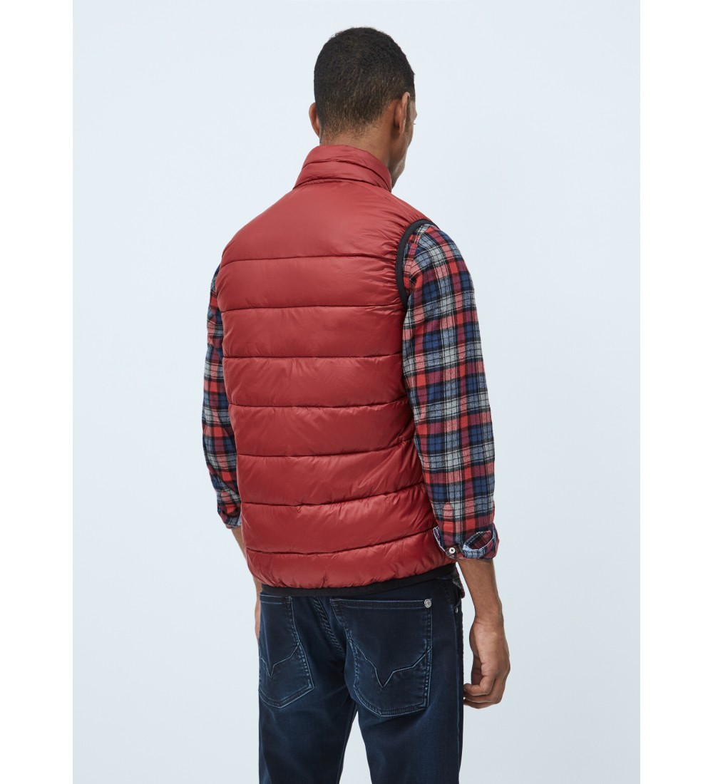 CHALECO HOMBRE PEPE JEANS BURDEOS