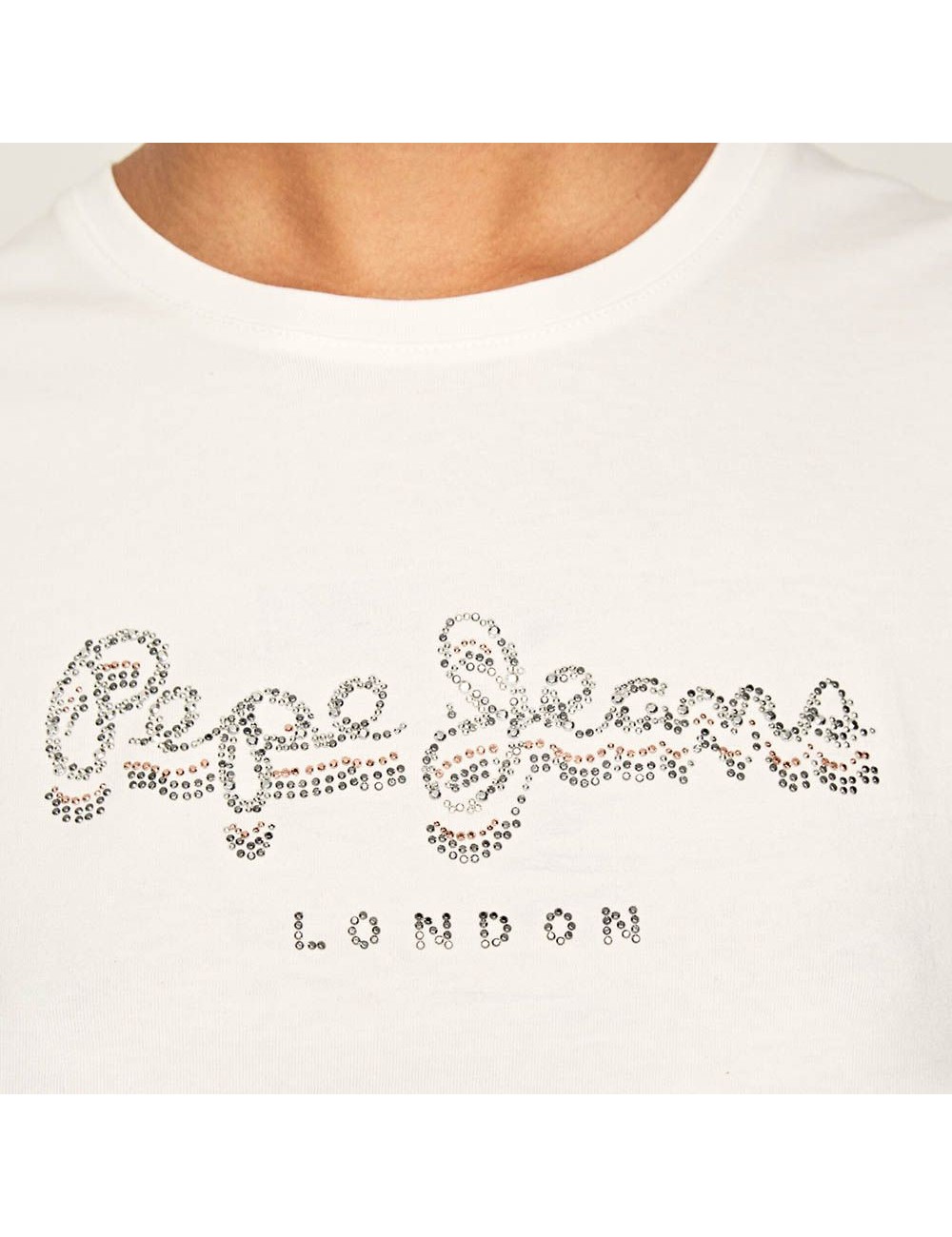 WOMEN'S T-SHIRT PEPE JEANS WHITE