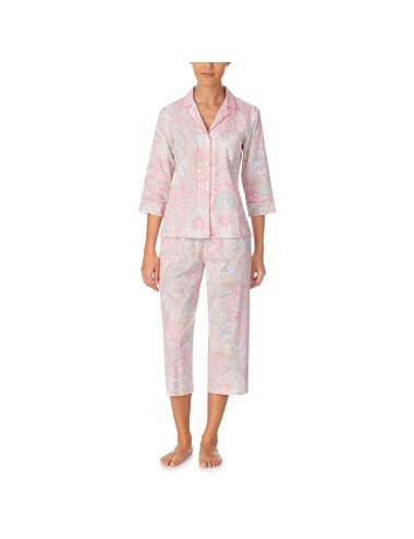 Pijama Ralph Lauren Pasley Rosa