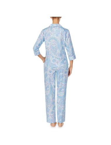 Ralph Lauren Duga plava pidžama s pajslijem