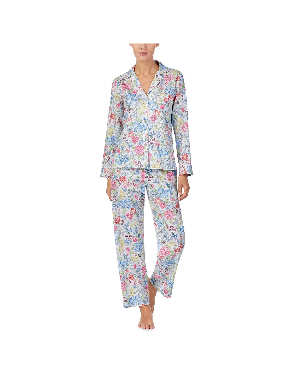 RALPH LAUREN LONG MULTIFLOWER PAJAMAS