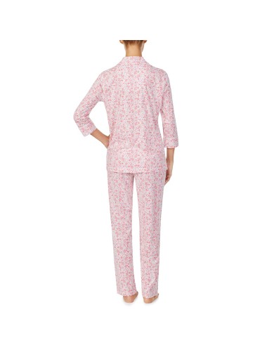 Pijama Ralph Lauren Largo rózsaszín