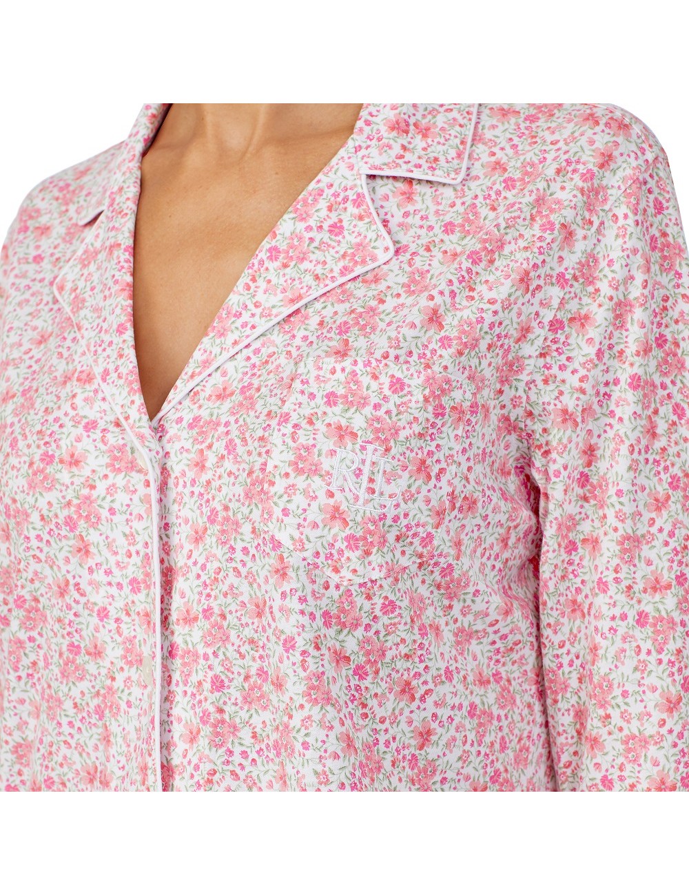 PIJAMA RALPH LAUREN LARGO ROSA